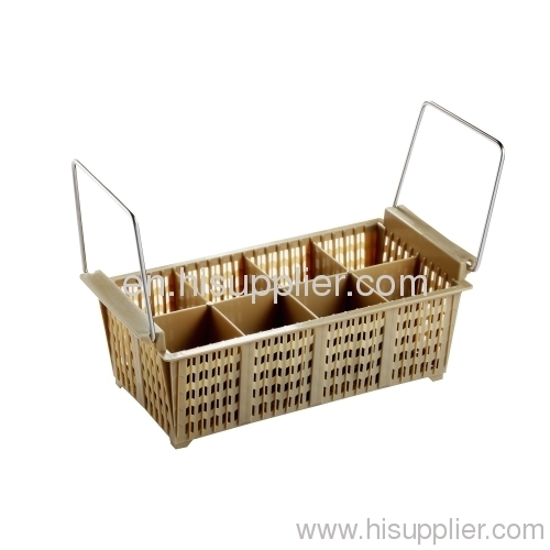 8-compartment curlery basket