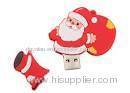 Cute santa silicone usb case