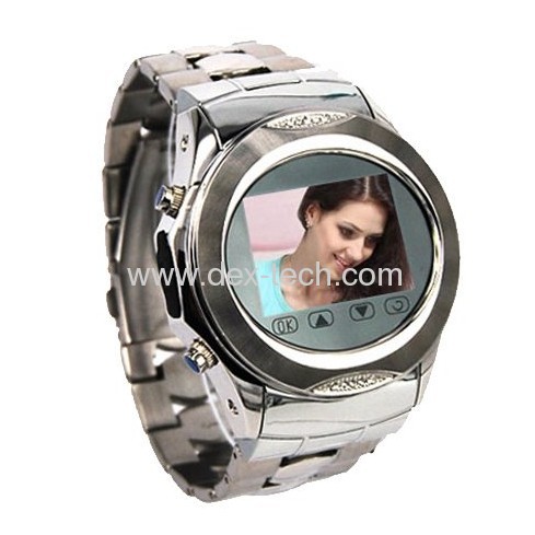 W950 phone watch Steel house + Camera + Expand Memory + 1.3"touch screen + Quadband