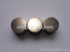 Nickel Disc Neodymium with Size D6X2mm Rare Earth N45