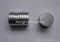 N35 Zine Disc Neodymium magnets with size D19X2.5mm