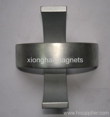 Half Ring Neodymium Magnet Rare Earth N35-N50 with Zinc+Parylenes plating