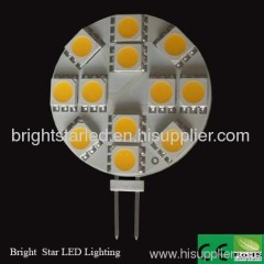 LED G4 lamp with 12pcs 5050SMD,10-30VAC/DC