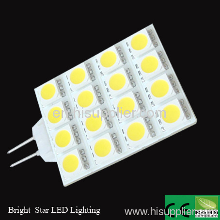 LED G4 lamp with 16pcs 5050SMD,10-30VAC/DC
