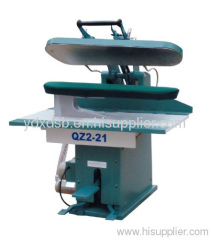 Professional laundry press ironing machine