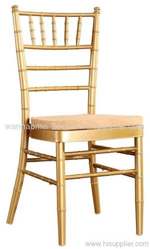 Aluminum chiavari tiffany chair