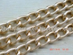 Anodized Aluminum Chains Rop for bags/garments/shoes