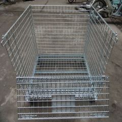 Foldable Wire Mesh container