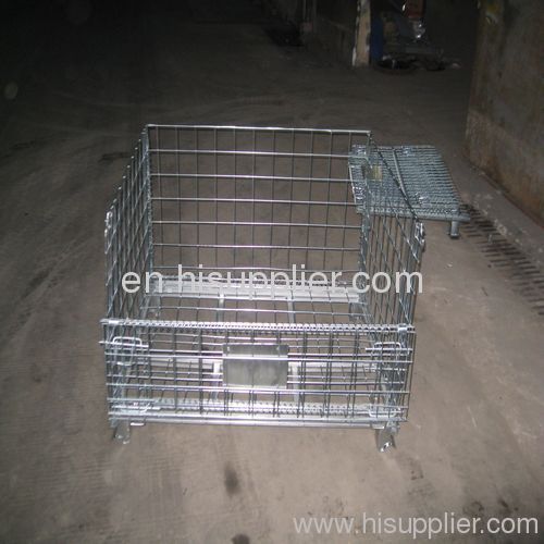 Foldable Wire Mesh container basket