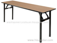 Folding banquet table