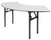 Folding banquet table