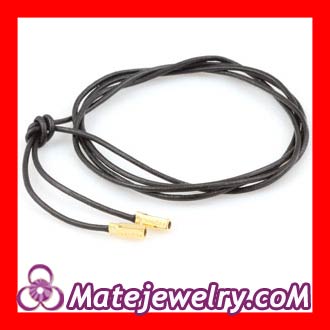 Leather european cord bracelet