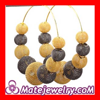 Basketball Wives Mesh Hoop Earring