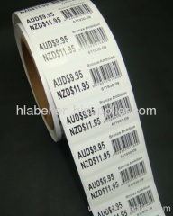 self adhesive label