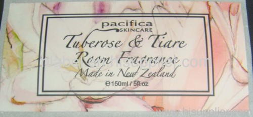 cosmetic label