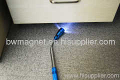 LED lighting pick up magnet flashlight