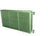 radiator / heat exchanger for fluid bed dryer