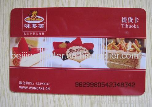 Memeber Card Printing in Beijing China