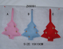 hanging ornament of Christmas tree