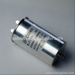 Aluminum electrolytic CBB65 air Conditioner screw terminal type capacitor