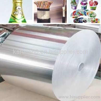 China aluminum foil roll manufacture