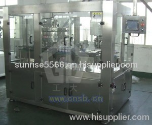 Beer filling capping 2-in-1 unit machine