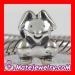 european Style easter rabbit charm