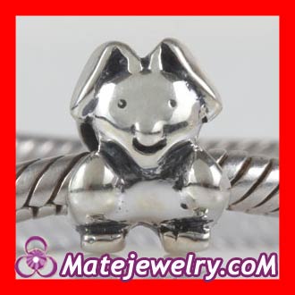 european Style easter rabbit charm