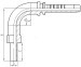 90° Metric Standpipe Straight Din