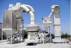Calcite and barite grinding plant