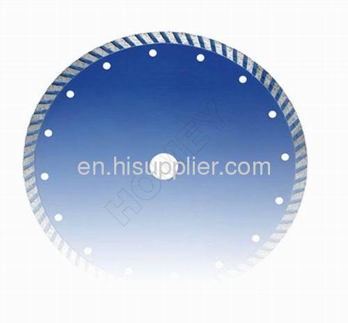 Diamond corrugated blade