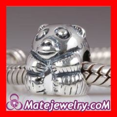 925 Sterling Silver Animal charms Pandas panda charm Beads