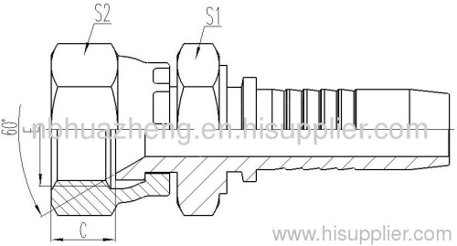 JIS Metric Female 60° Cone Seat Seal