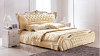 furniture softbed genuine leather bed fabric bed E102