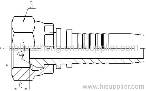 Metric Female 60°Cone Seal