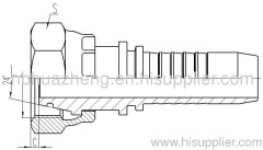 O-ring Metric Female 24° Cone Seal H.T.