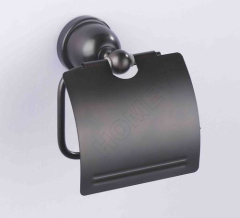 Toilet roll holder black color