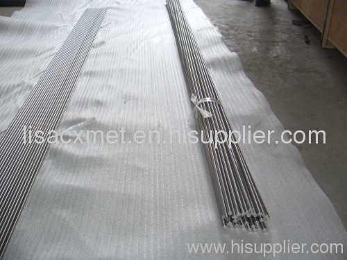 Gr2 titanium rod dia16X2000mm manufacture with Fe0.07% H60ppm