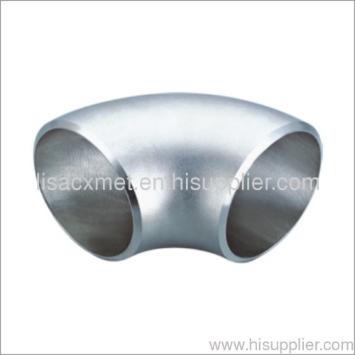 Gr2 DN50 90 titanium elbow manfacture ASTM B16.9 sand blast