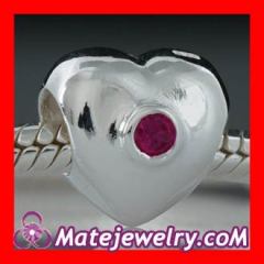 sterling silver heart beads