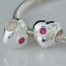 sterling silver heart beads