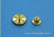 brass part by CNC machining