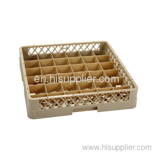 26-compartment glass rack