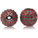 CZ shamballa beads Crystal