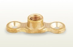 1/4"bspp Female brass backplate