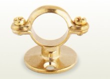 J-10 brass pipe clamp