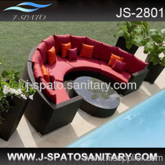 Casual rattan sofa furniture JS-2801