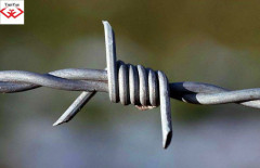 barbed steel wire