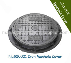 Cast Iron Manhole lids heavy duty