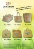 straw promotional bags with your own logo printng, accept customized order, eco friendly,natural,seagrass bags